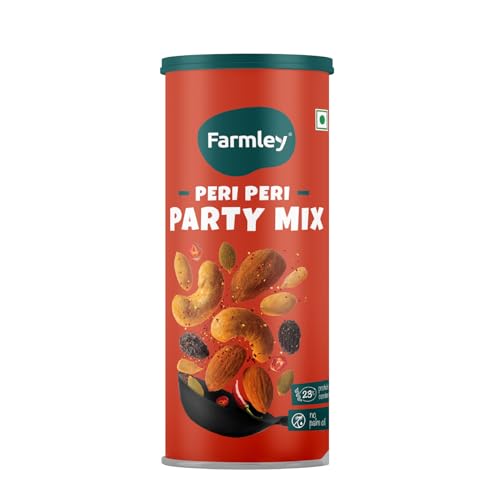 Farmley Mexican Peri Peri Snack Mix 325g | 7 Superfoods in 1 | Dry Fruits & Nuts Mix with Almonds, Cashews, Pumpkin, Sunflower & Flax Seeds | Guilt-Free Snack (Pack of 1) - Image 1