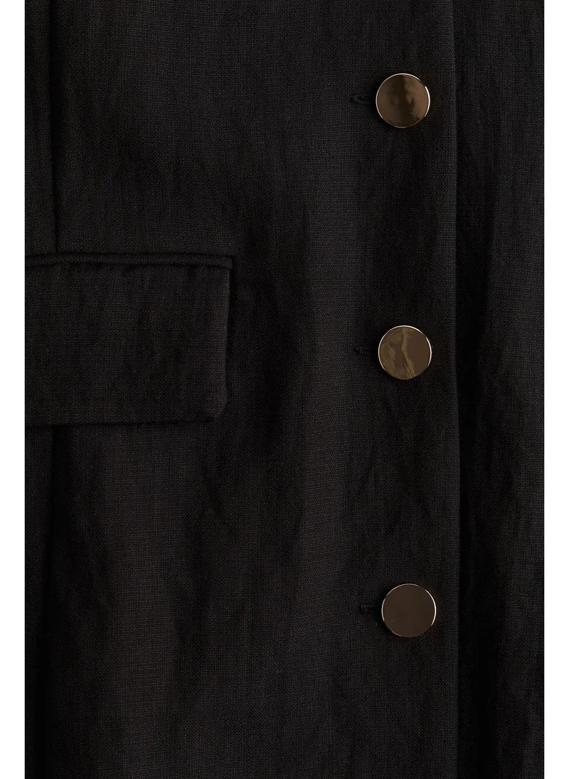 اتش اند ام Button-front dress