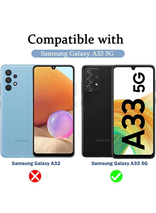 O Ozone Tempered Glass Screen Protector Compatible for Samsung Galaxy A33 5G 2 Per Pack Full Coverage 9H Hardness Shock Proof Anti-Scratch Screen Guard - Image 2