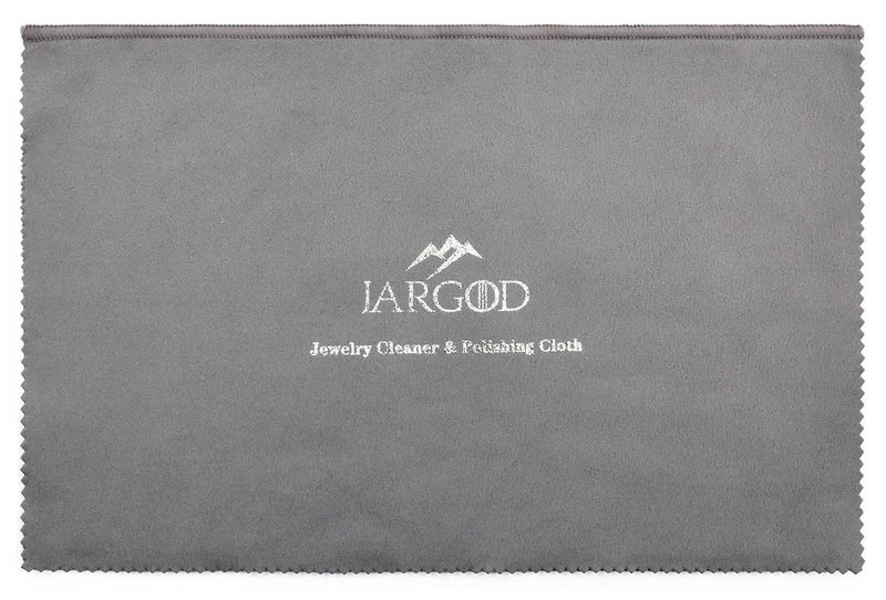 JARGOD Pro Size Silver Polishing Cloth Jewelry Cleaning Cloth 11" X 14" inches for Cleaning Gold, Silver and Platinum Jewelry Coins Watch, Keeps Jewelry Clean and Shining. (Pack of 1) (Pack of 1) - Image 2