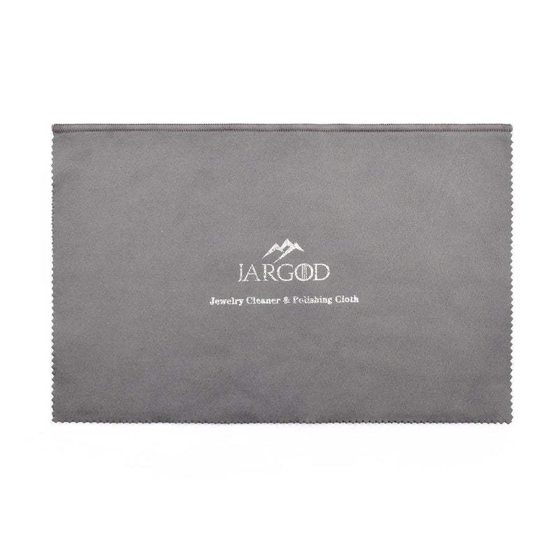 JARGOD Pro Size Silver Polishing Cloth Jewelry Cleaning Cloth 11" X 14" inches for Cleaning Gold, Silver and Platinum Jewelry Coins Watch, Keeps Jewelry Clean and Shining. (Pack of 1) (Pack of 1) - Image 4