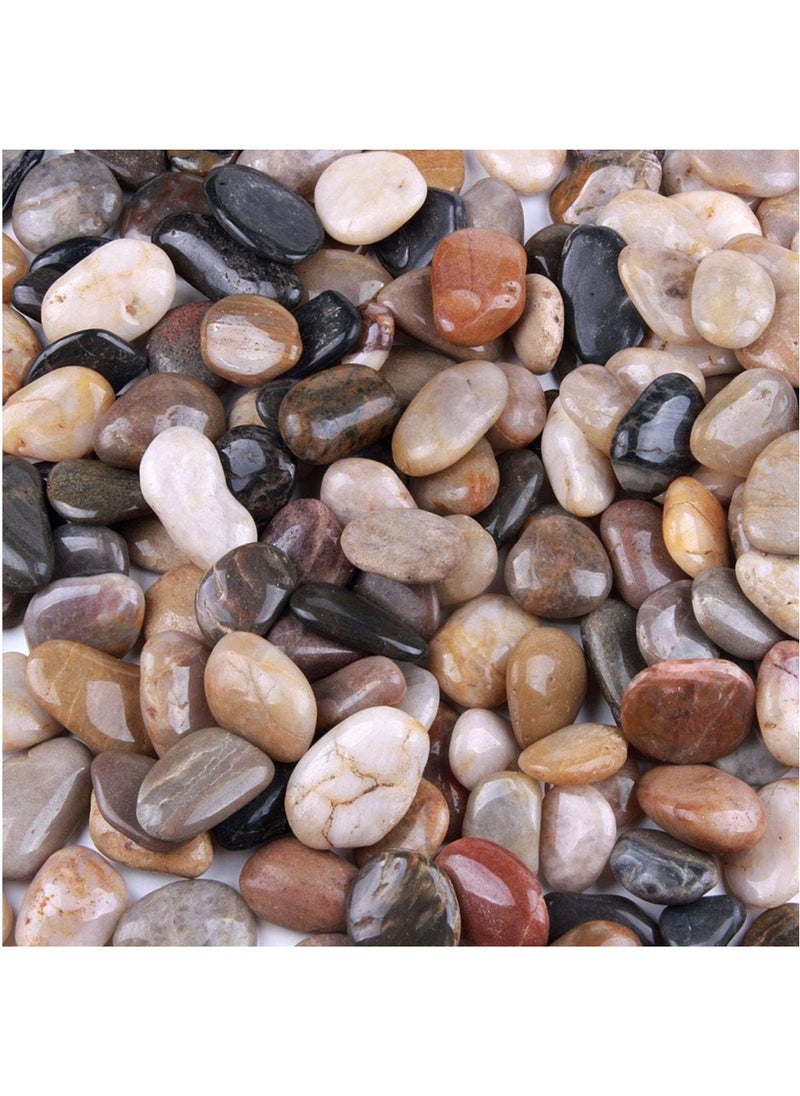 5 Pounds (2.25KG) River Rocks Pebbles 1-2 Inches Garden Outdoor Decorative Stones Natural Polished Mixed Colour Stones - pzsku/Z58496D7FB179C357C548Z/45/_/1715451302/b088b70f-022b-4212-afab-cd30077a0cb6