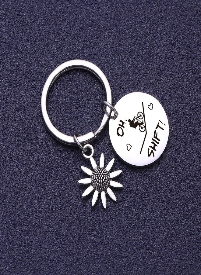 NOTHERS RSZOTW Biker Keychain Bicycle Keychain Cycling Gift Mountain Key chain Cyclist Race Tournament Participant Jewelry Mountain Bike Lover Gift - Image 3