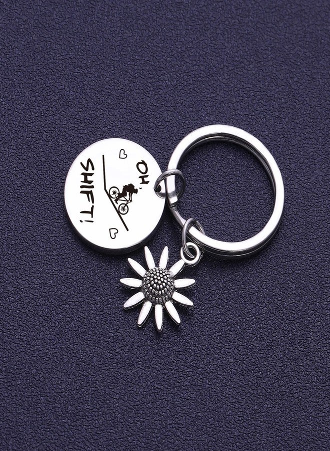 NOTHERS RSZOTW Biker Keychain Bicycle Keychain Cycling Gift Mountain Key chain Cyclist Race Tournament Participant Jewelry Mountain Bike Lover Gift - Image 5