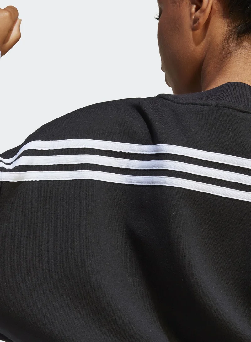 Adidas 3 Stripe Future Icons Sweatshirt
