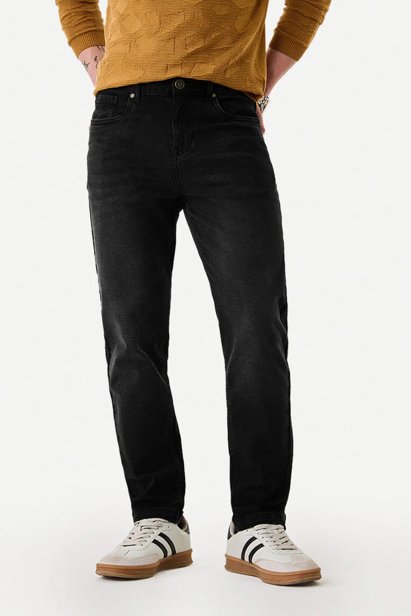 SNITCH جينز كاروت فيت مطاطي