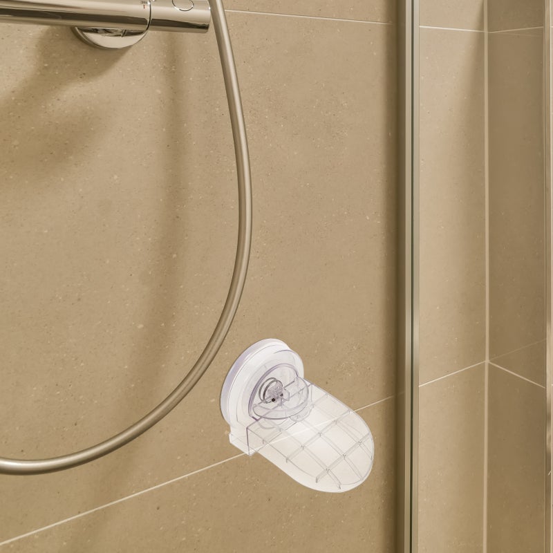 🚽 مسند قدم للاستحمام بمصر اف شفط وسطح مانع للانزلاق لحلاقة آمنة للساقين في الحمام - Image 4