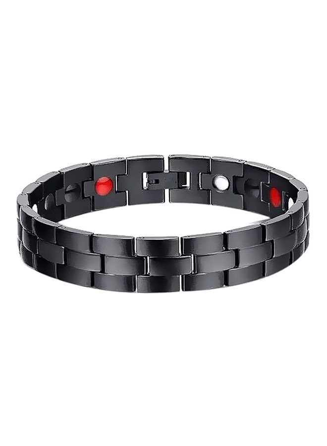NIBEMINENT Germanium Studded Magnetic Health Bracelet - Image 1