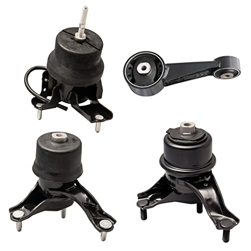 StanceMagic 4pc Motor Mount Set Compatible with Toyota 20082012 Avalon 20072017 Camry with 35L V6 Engine Automatic Transmission Engine Mount Kit - Image 1