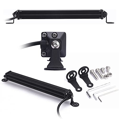 NORTHYUN Slim Led Light Bar 10 Inch LED Offroad Working Flood Spot Combo Driving Boat Light for SUV UTV ATV Trucks 2pcs - Image 4