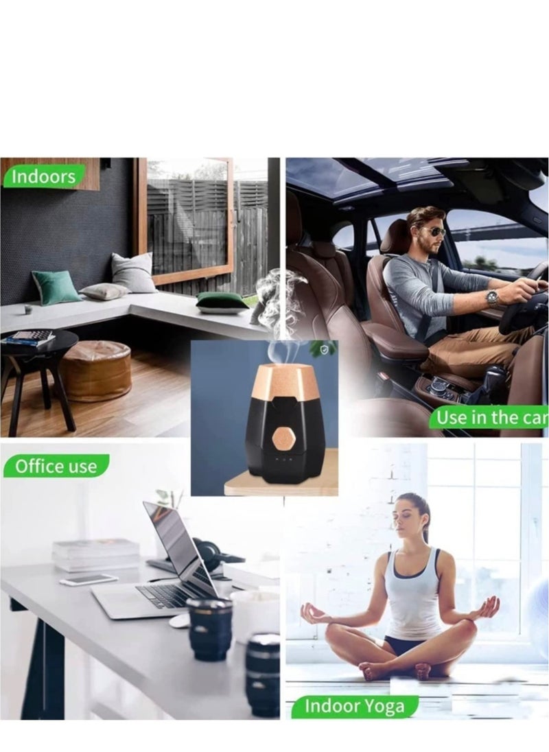 Bukhoor Mini Electric Incense Burner - Compact Bukhoor & Dukhoon Diffuser for Car and Home, Aromatherapy Decor  - Image 4