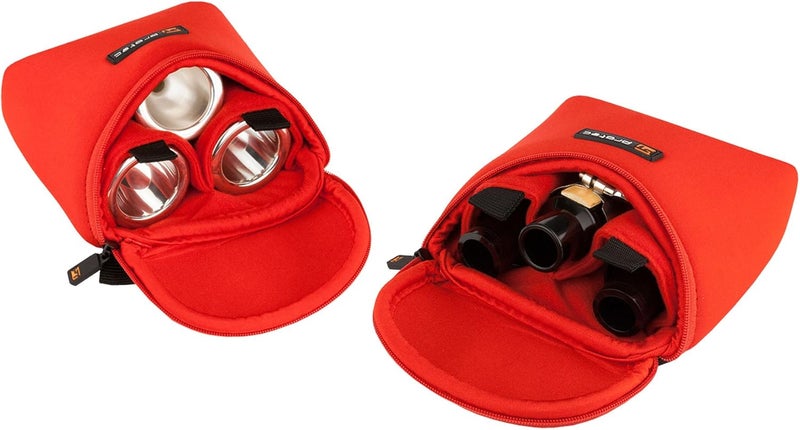 ProTec Pro Tec N276RX 3 Piece Neoprene Tuba/Tenor Saxophone Mouthpiece Pouch - Image 2