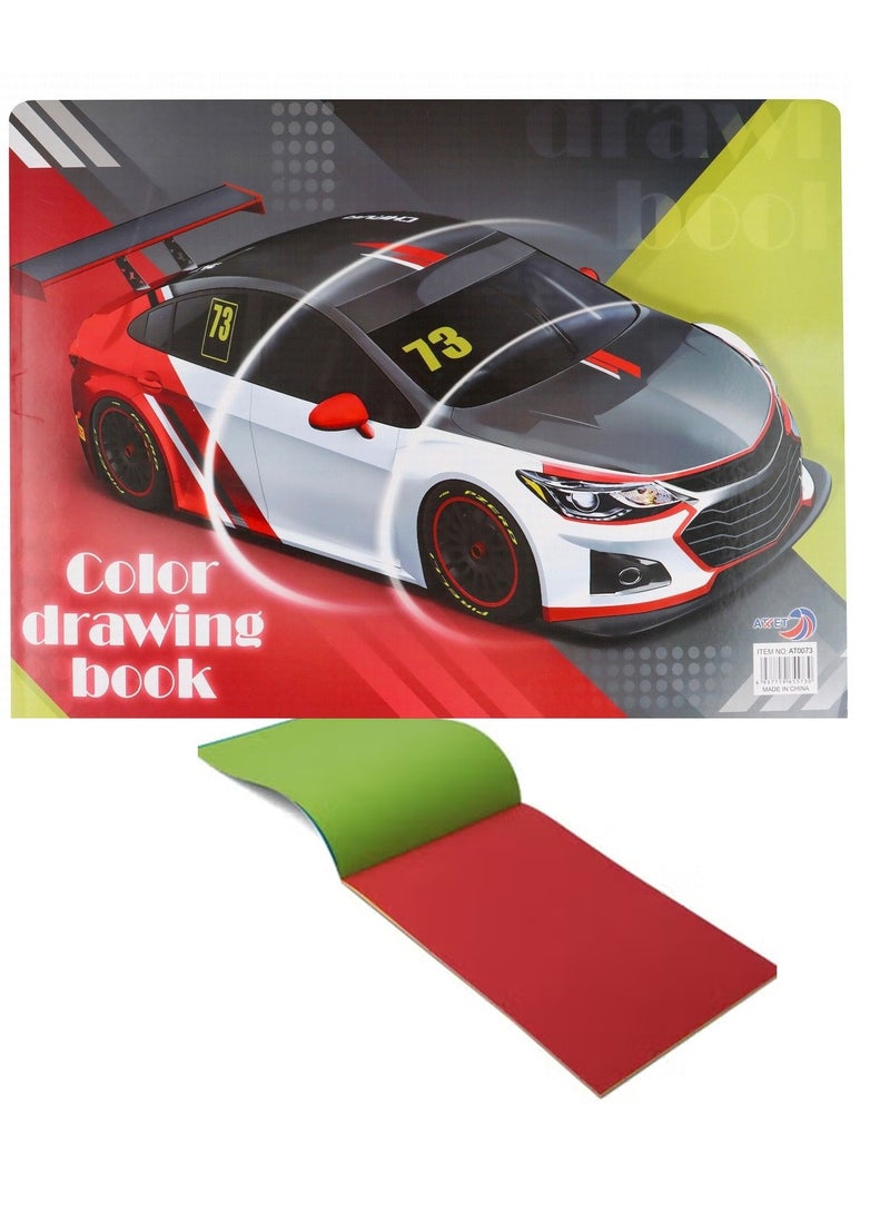 ATKET A3 Size Color Card Drawing Book 14 Sheets 180gsm Thickness - Image 1