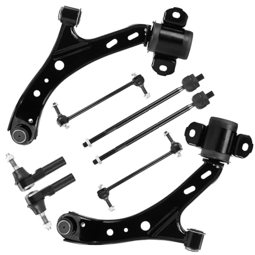 PetMigo Front Lower Control Arms Suspension Kits for Ford Mustang 2005-2006 (No Bullitt, Shelby or Boss), Mustang 2007-2010 (2010: Built Before 08/03/2009; Base, GT), 8Pcs - Image 1