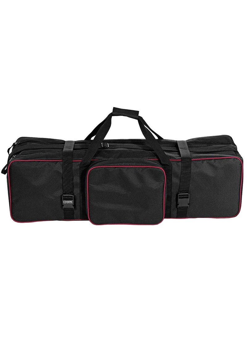 Coopic - COOPIC BV-80 (30.7"x1.5"x10.5"inch/78x29x27cm) Photo Video Studio Kit Carrying Bag with Extra Side Pocket for Light Stands, Boom Stands, Umbrellas - Image 1