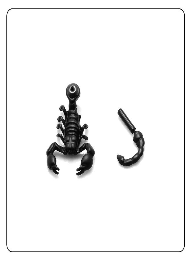 Fusamk Punk Alloy Animal Scorpion Stud Earrings - Image 4