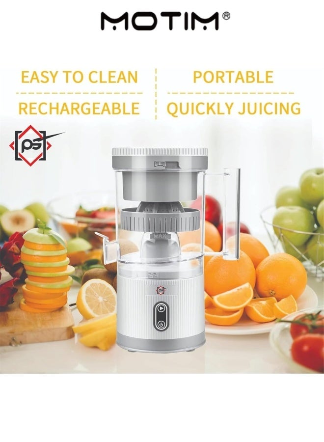 Motim Electric Citrus Juicer Automatic Juicer Machine for making Orange JuiceSqueezing OrangesLemonsKiwi FruitGrapefruits(White) - Image 4