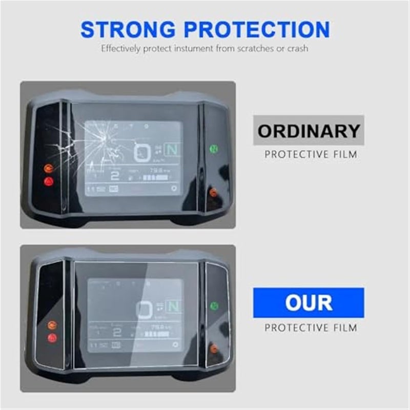 Wivplex Anti-Scratch Motorcycle Screen Protector - Image 3