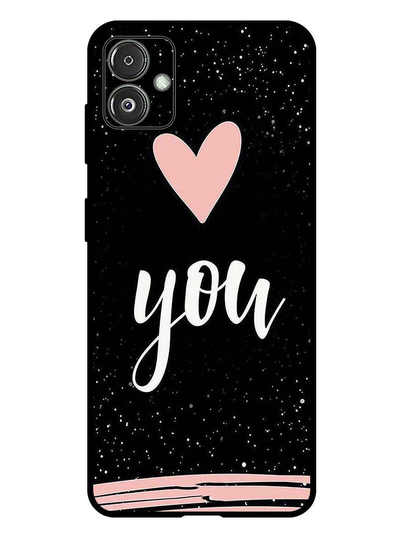 Theodor Protective Case Anti Scratch Shock Proof Bumper Cover For Samsung Galaxy F14 Love You - Image 1