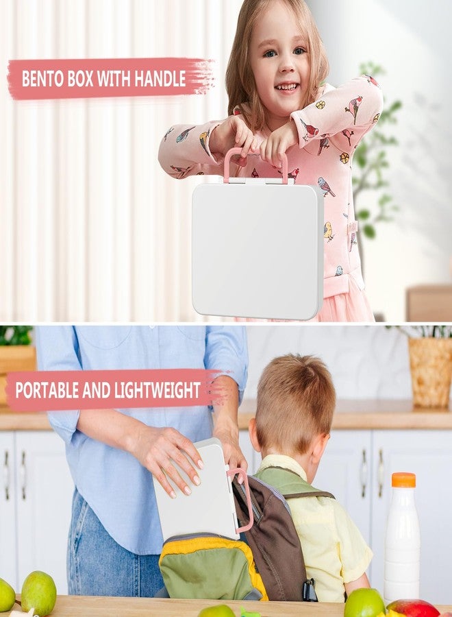 JOOPETALK Chill Bento Lunch Box for Kids Adult with Ice Pack,6-Compartment Reusable Leak-proof Lunch Container for Girls Boys to School,Keep Food Cold&Fresh,Dishwasher & Freezer Safe - Image 5