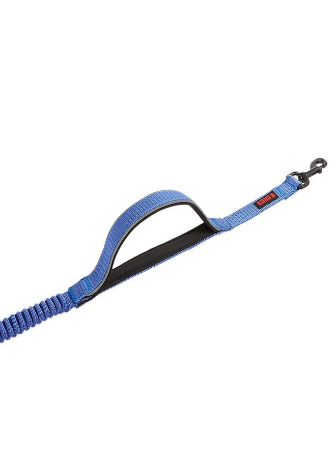 كونج حبل كلاب مطاطي عاكس للضوء وممتص للصدمات من KONG، بطول 6 أقدام (أزرق) - Image 5