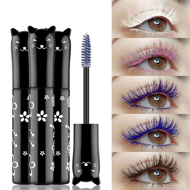 TWLBXMG Mascara Volume And Length Black Waterproof Fast Dry Eyelashes Eye Makeup Volumizing Lengthening Curling Defining Multiplying Buildable Formula Primer Natural Voluminous Best Mascara - Image 2