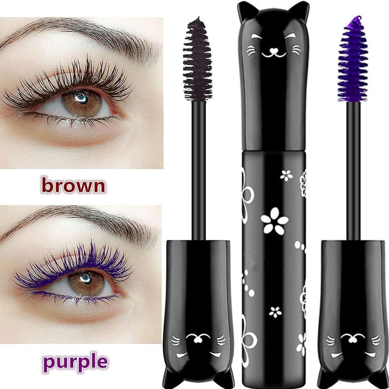 TWLBXMG Mascara Volume And Length Black Waterproof Fast Dry Eyelashes Eye Makeup Volumizing Lengthening Curling Defining Multiplying Buildable Formula Primer Natural Voluminous Best Mascara - Image 5