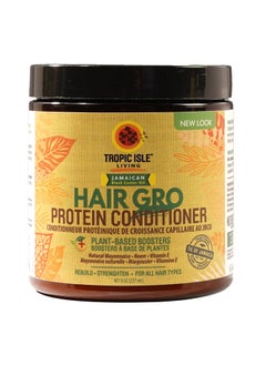 Tropic Isle Living Tropic Isle Living Jamaican Black Castor Oil Protein Conditioner, 8 ounces, Strengthens and Moisturizes hair, Promotes Hair Growth, Reduces Breakage, and Enhances Shine 