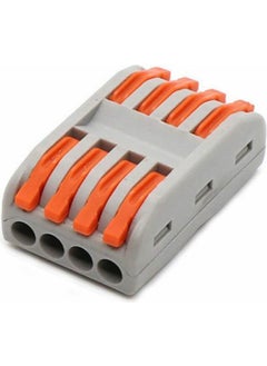 Wozlo Quick Cable Splicing Device Connector - 4-Piece Open Close Locking Cable Joint Terminal - 10 Pcs  - Image 3