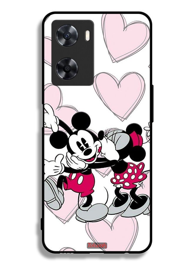 Tolwak Oppo A77s Protective Case Cover Mickey Mouse Hug - Image 2
