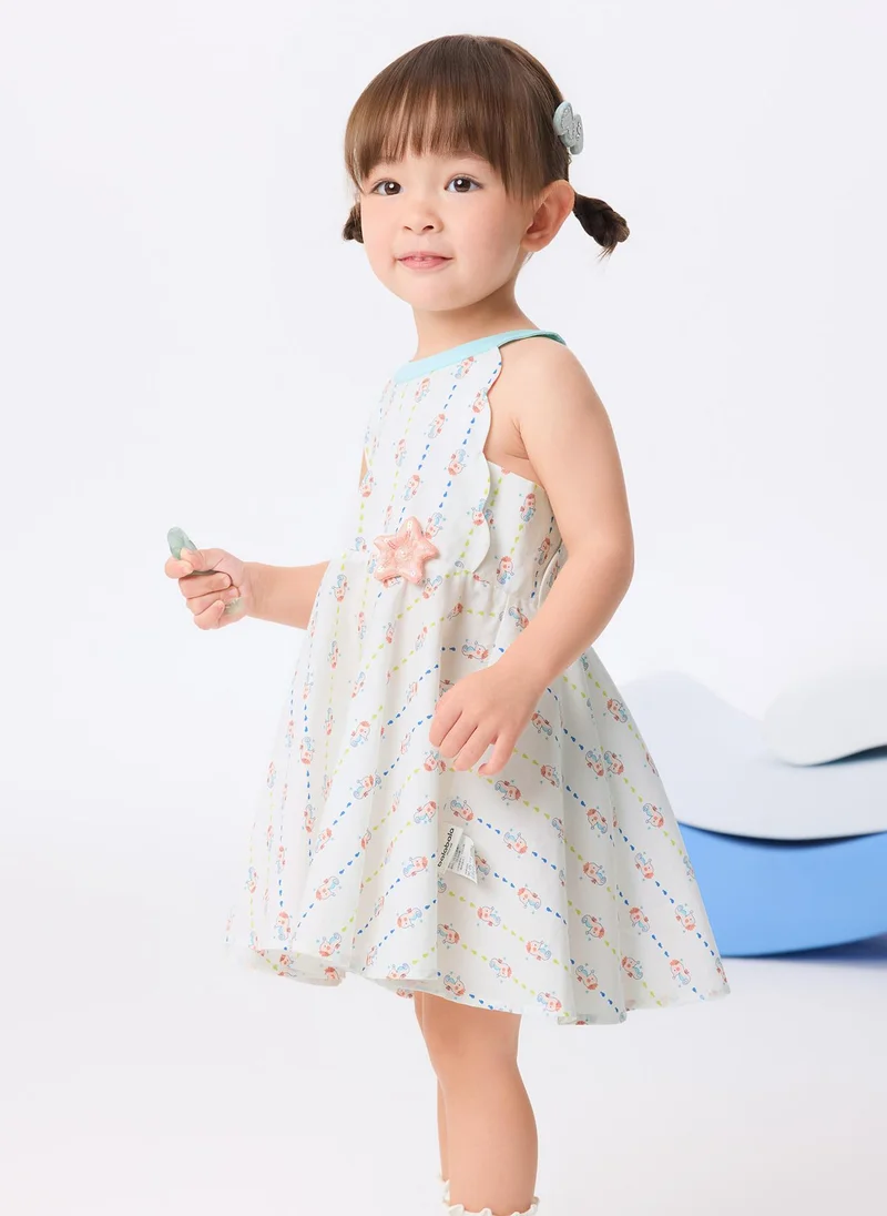 بالابالا Baby Girl Woven one-piece dress