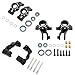 MEUS Racing Aluminum Steering Knuckles CHub Stub Axle Carrier Kit for Traxxas 116 Mini Maxx Upgrade Parts 1073610752 Black - Image 2
