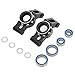 MEUS Racing Aluminum Steering Knuckles CHub Stub Axle Carrier Kit for Traxxas 116 Mini Maxx Upgrade Parts 1073610752 Black - Image 4