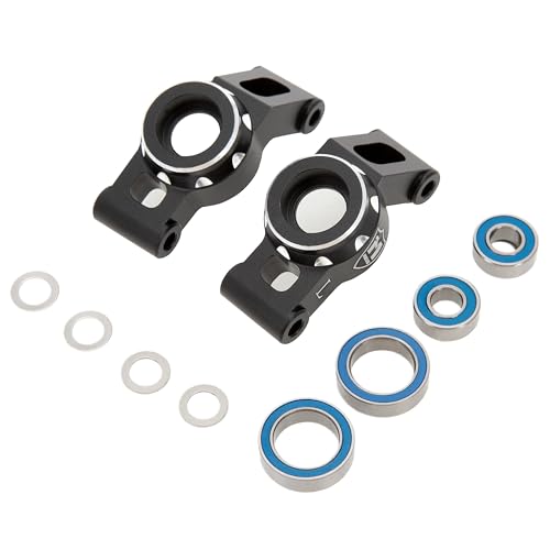 MEUS Racing Aluminum Steering Knuckles CHub Stub Axle Carrier Kit for Traxxas 116 Mini Maxx Upgrade Parts 1073610752 Black - Image 5