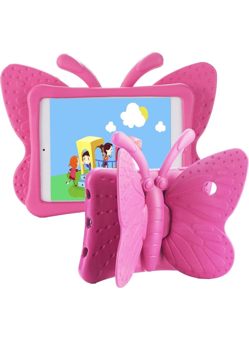 Raxoom iPad case for Kids, 3D Cartoon Butterfly Non-Toxic EVA Light Weight Kid Proof Shockproof case with Kickstand for ipad 5/ ipad 6 /ipad pro 9.7/ New iPad 2017 case - Image 1