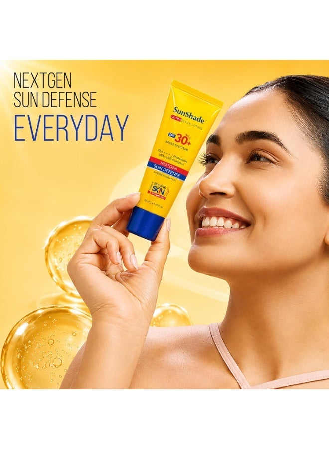 Leeford Sunshade Natural Sunscreen Lotion SPF 30 50mL | PA+++ | Non Oily, Light And Non Sticky | Suitable For All Skin Types | Sunscreen Spf 30 | Blue Light Protection | Water Resistant - Image 2