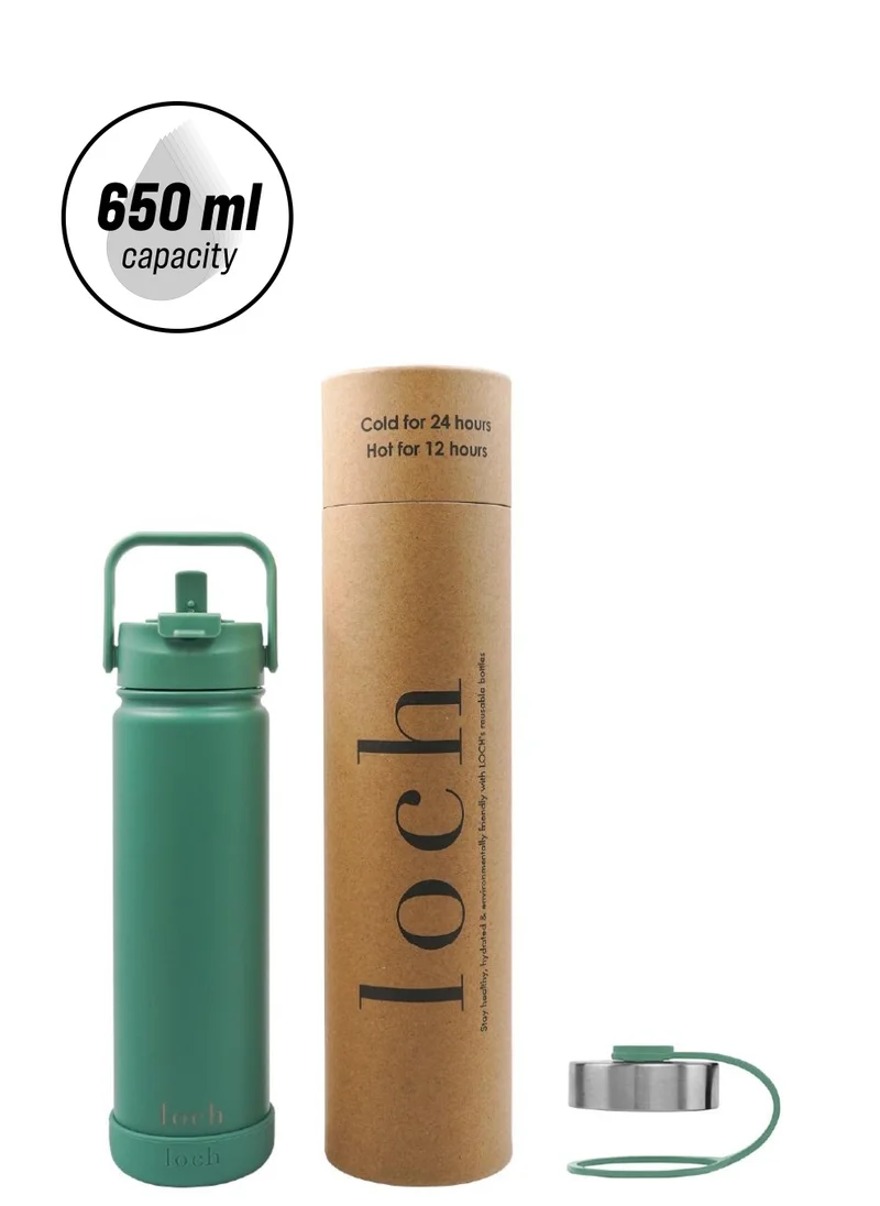 LOCH 650 ml Ocean Green Monochrome Bottle