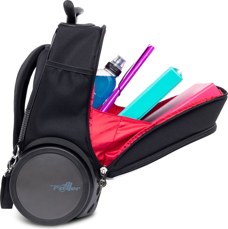 Nikidom Nıkıdom Roller Up MIDDLE SCHOOL Hanging Trolley / Wheeled School Bag X Large // Wild Fire (Above 10 Years Old)  - Image 2
