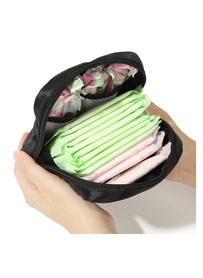 حقيبة تنظيم مستحضرات التجميل والأغراض الشخصية أسود - Image 1