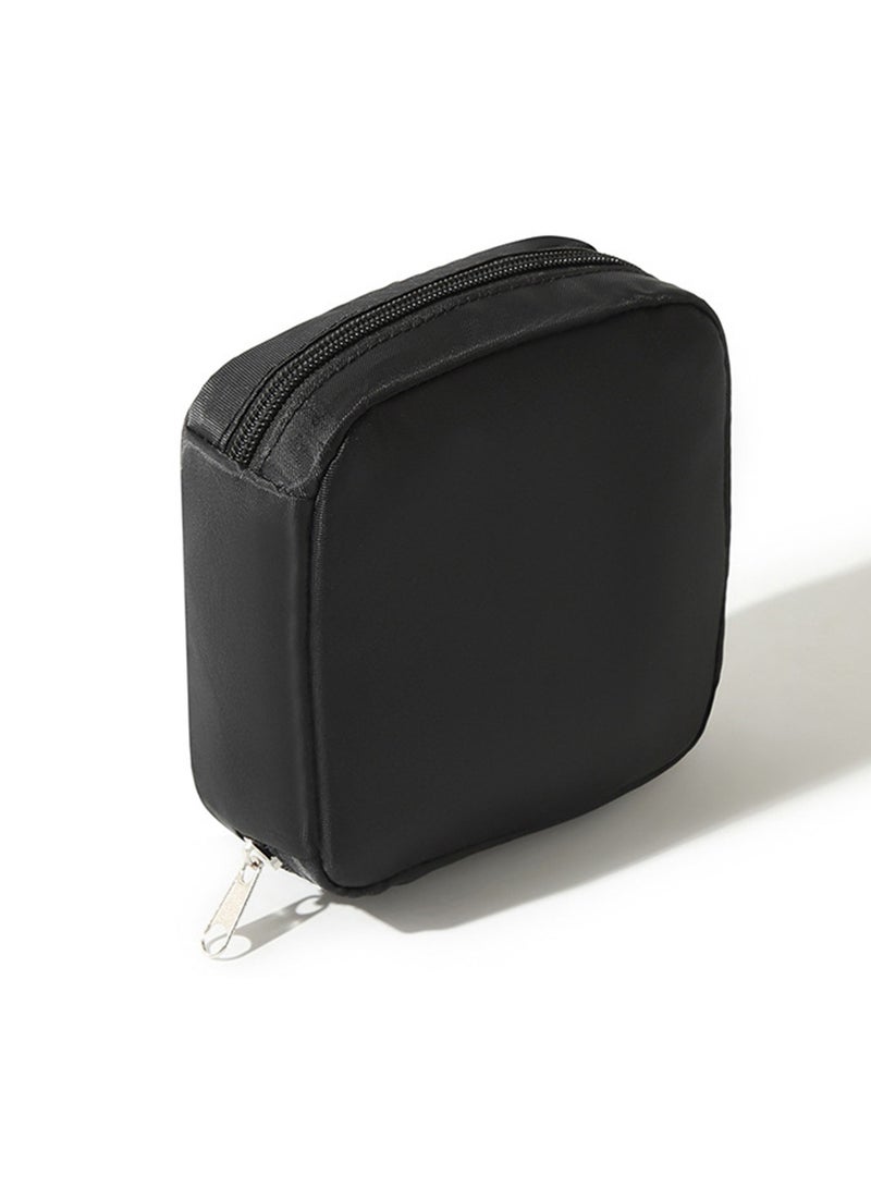 حقيبة تنظيم مستحضرات التجميل والأغراض الشخصية أسود - Image 4