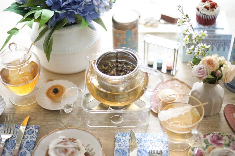 Teabloom Kyoto 2-in-1 Tea Kettle and Tea Maker - Glass Teapot with Removable Loose Tea Filter - Tea Connoisseur's Choice - Image 3