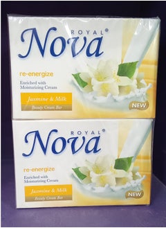 NOVA Moisturizing cream soap for the skin, 4 pieces, 4 x 140 g  - Image 1
