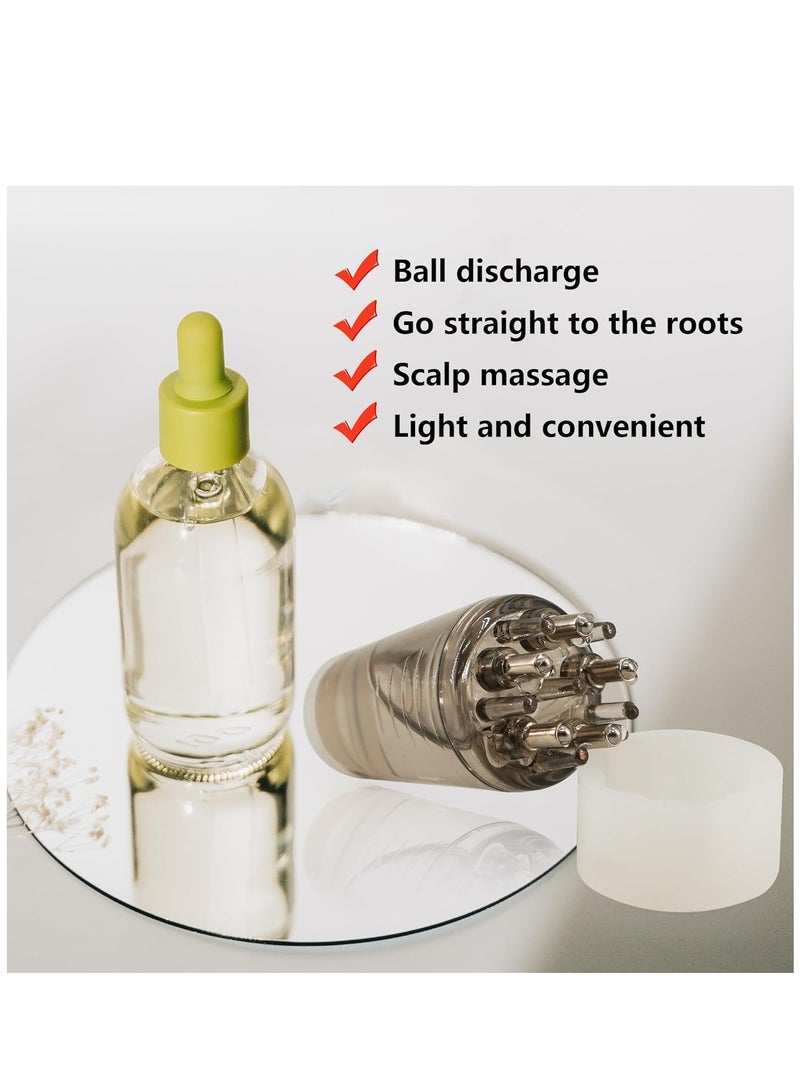 نالا أداة توزيع زيت الشعر، مشط توزيع زيت فروة الرأس، أداة توزيع زيت فروة الرأس، زجاجة توزيع مشط الجذور للشعر، أداة توزيع مصل الشعر مناسبة للسوائل المختلفة، زجاجة توزيع زيت الشعر الكروي، للمنزل - Image 4