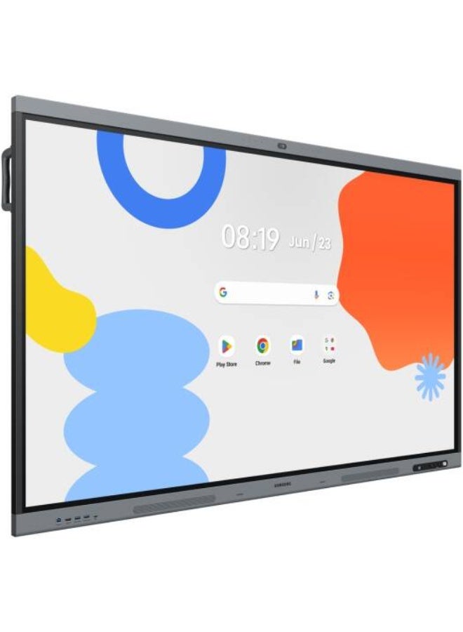 سامسونج شاشة تفاعلية 75" 4K UHD WA75FX-P – أندرويد 15، كاميرا 48MP AI Auto-Framing، مكبرات صوت 20W+20W مع ووفر، USB-C 3 في 1 (65W)، شاشة متعددة اللمس 50 نقطة، مشاركة الشاشة عبر WiFi (9 أجهزة)، فتحة OPS، HDMI Out – سبورة ذكية للتعليم والأعمال | LH75WAFPLGCXUE - Image 2