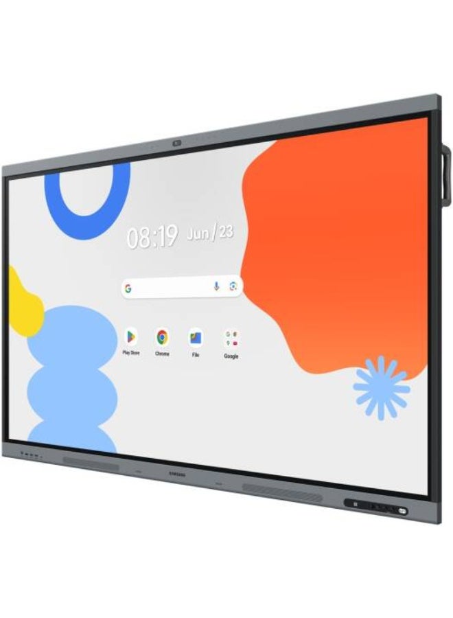 سامسونج شاشة تفاعلية 75" 4K UHD WA75FX-P – أندرويد 15، كاميرا 48MP AI Auto-Framing، مكبرات صوت 20W+20W مع ووفر، USB-C 3 في 1 (65W)، شاشة متعددة اللمس 50 نقطة، مشاركة الشاشة عبر WiFi (9 أجهزة)، فتحة OPS، HDMI Out – سبورة ذكية للتعليم والأعمال | LH75WAFPLGCXUE - Image 3