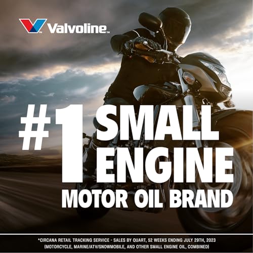 Valvoline 4-Stroke Motorcycle Full Synthetic 10W-40 Motor Oil 1 Quart - Image 4