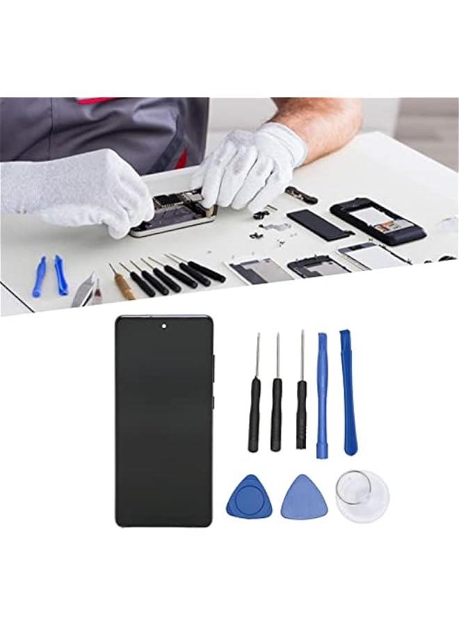Generic - for Galaxy S20 FE 5G Screen Replacement, LCD Display Digitizer Full Assembly with Frame, Phone Screen Replacement Set with Repair Tools for G781B G781U G781B - Image 1