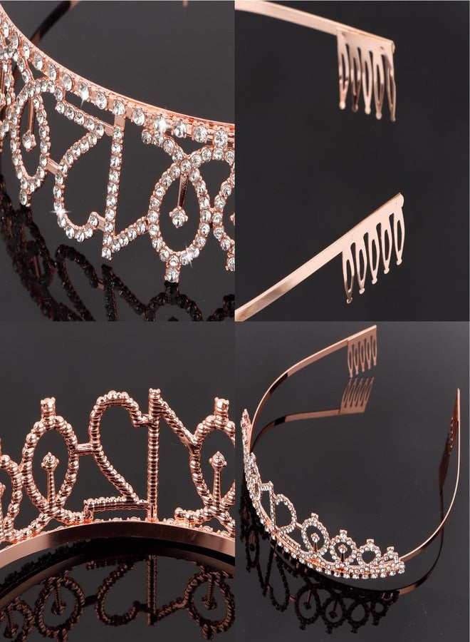 CIEHER 12th Birthday Crown + 12th Birthday Sash + Pearl Pin Set, It's My 12th Birthday Sash, 12 Birthday Tiara, 12th Birthday Decorations for Girls, 12th Birthday Gifts - Image 3