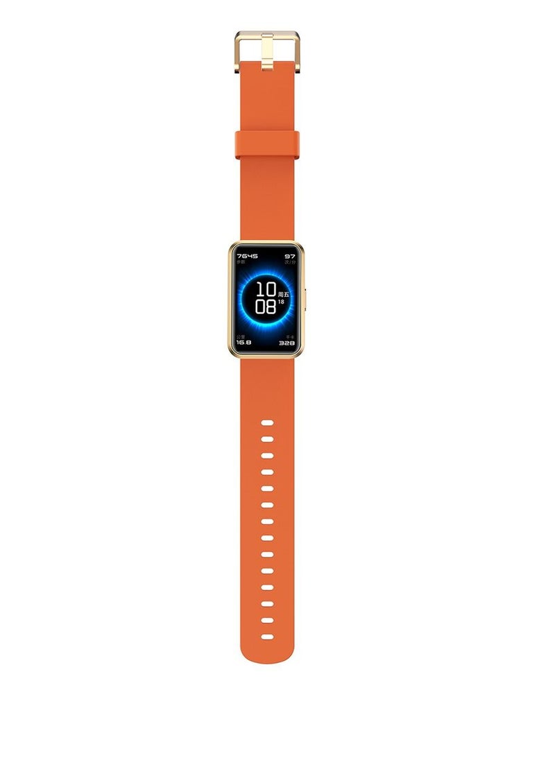 Blackview R5 1.57”HD Display Smart watch for Men Women 24 Sport Modes Heat rate monitoring SpO2 Blood Oxygen monitoring fitness tracker Orange  - Image 4