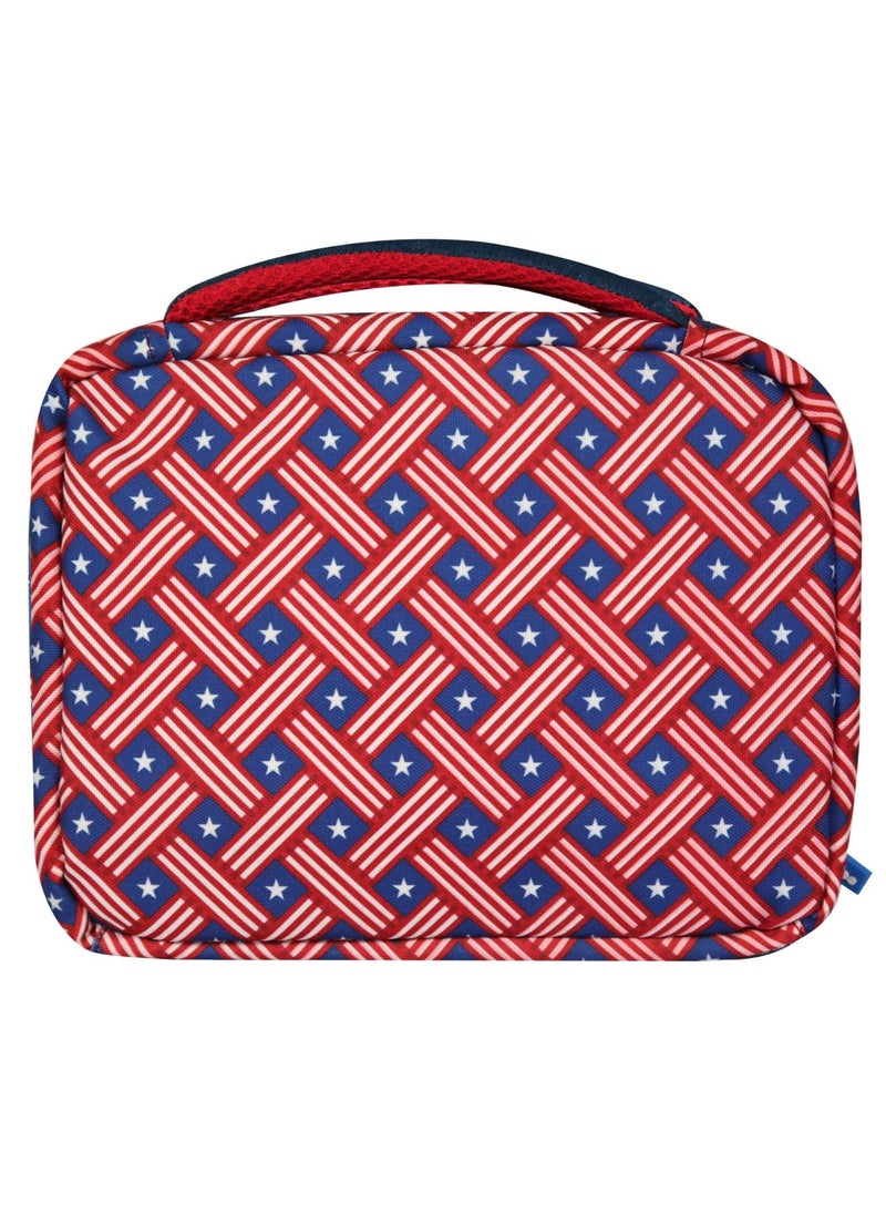 SMILY KIDDOS - SMILY KIDDOS Multi Compartment Lunch Bag (Red) - Image 1